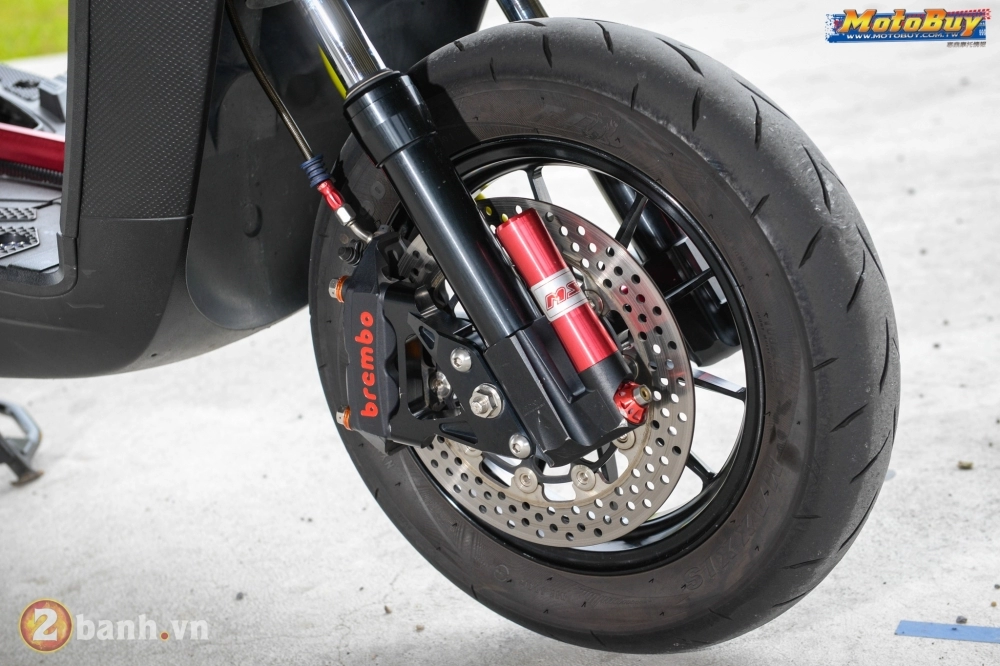 Yamaha bws phong cách vr46 với gói nâng cấp cực độc của biker đài loan