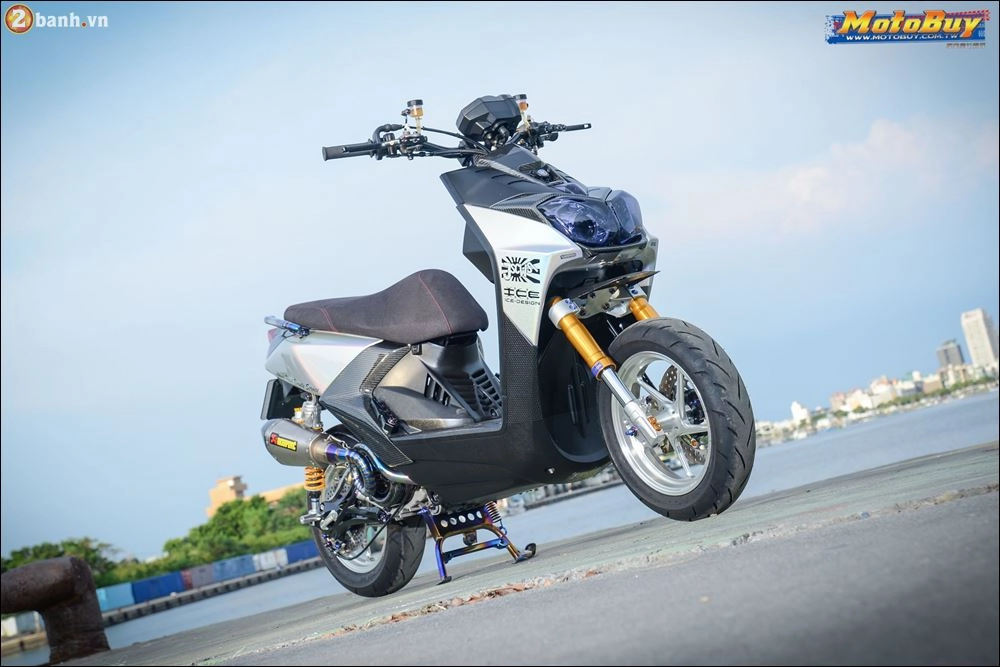 Yamaha bwsr 125-scooter độ hoành tráng từ nhiều option lạ mắt