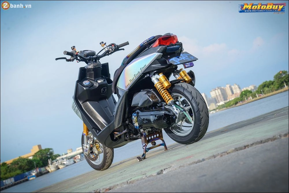 Yamaha bwsr 125-scooter độ hoành tráng từ nhiều option lạ mắt