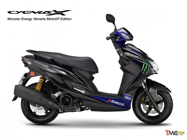 Yamaha cygnus-x 2019 ra mắt phiên bản monster energy motogp