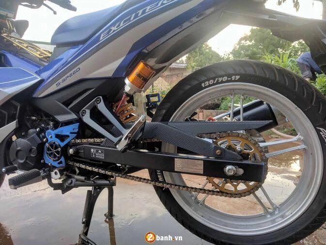 Yamaha exciter 150 độ kiểng đơn giản của biker đắk lắk