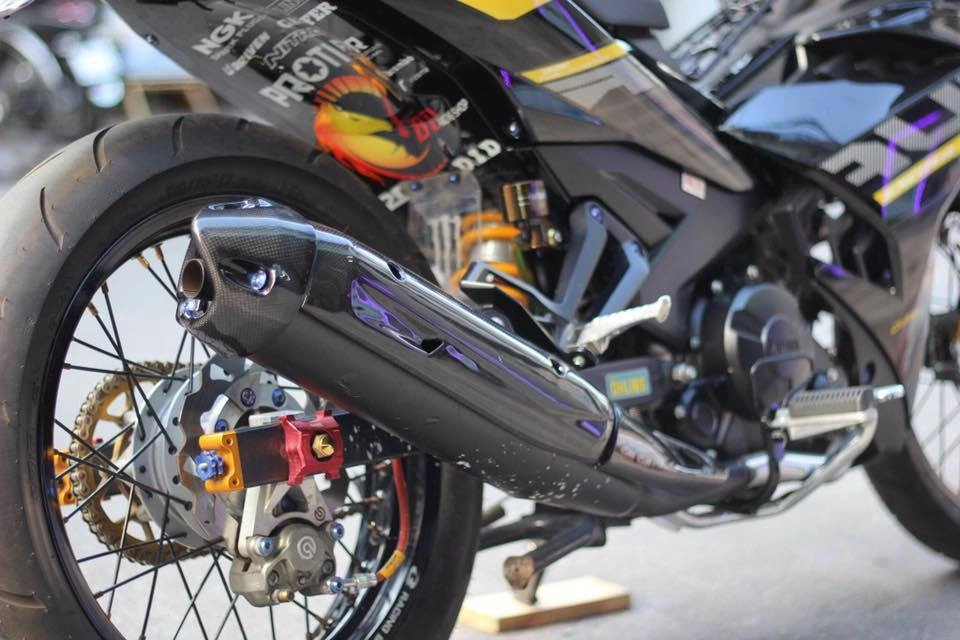Yamaha exciter 150cc ma thuật đen hút hồn
