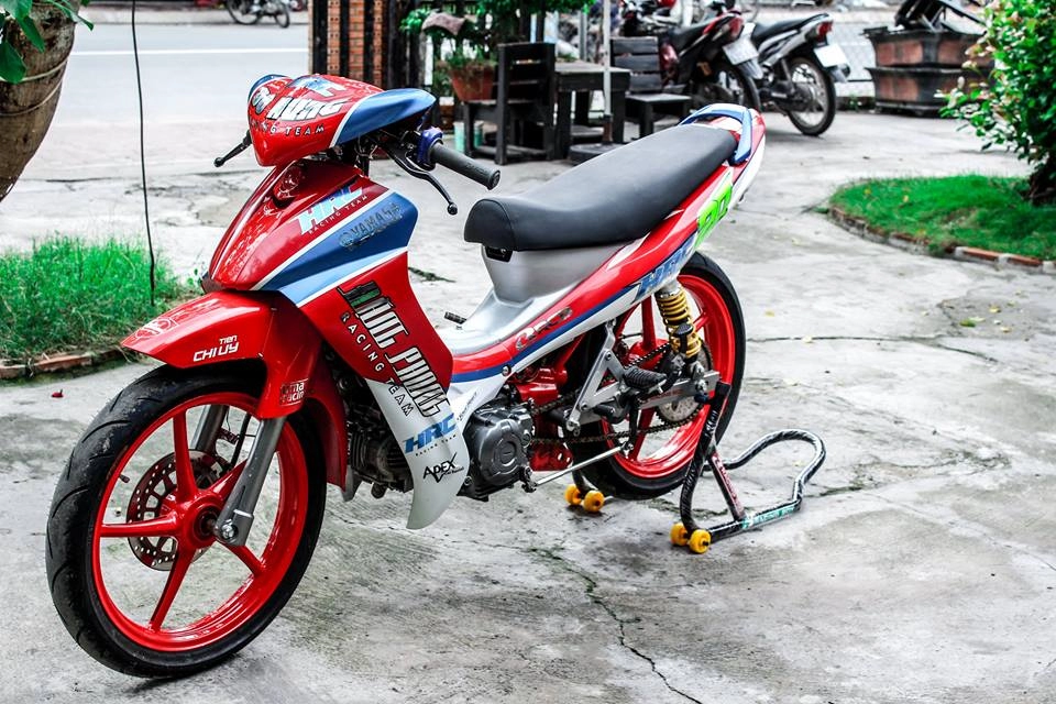 Yamaha jupiter phong cách xe đua tại xưởng hrc20