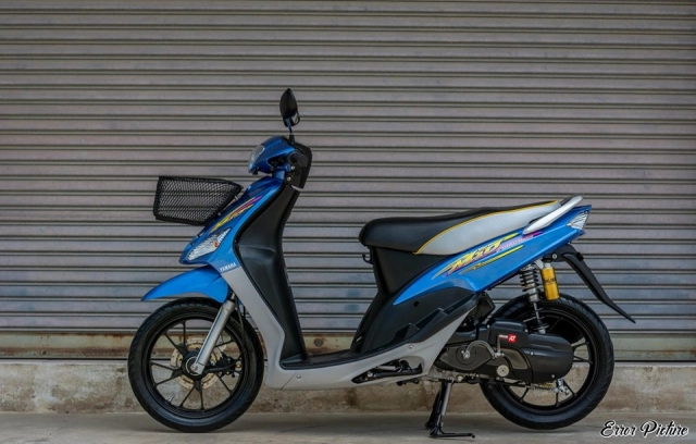 Yamaha mio 110 được đánh thức bằng loạt phụ tùng lạ mà chất