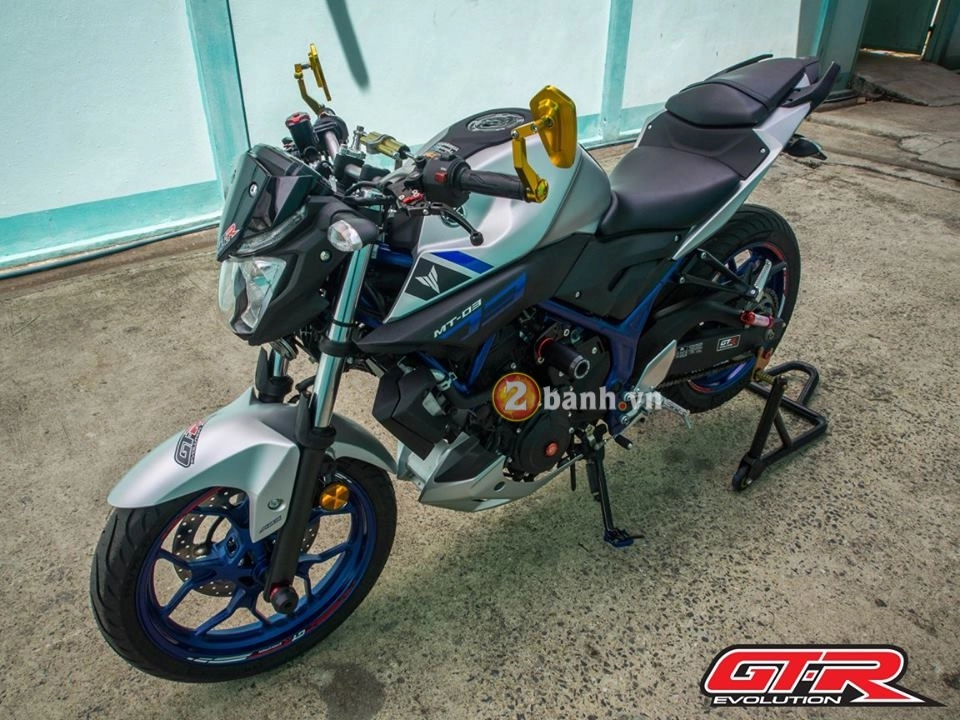 Yamaha mt-03 thể thao hơn sau khi qua tay biker thái