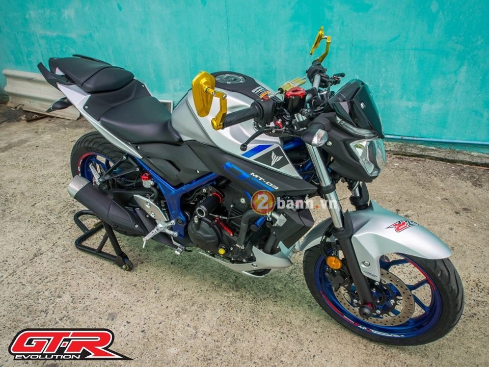 Yamaha mt-03 thể thao hơn sau khi qua tay biker thái