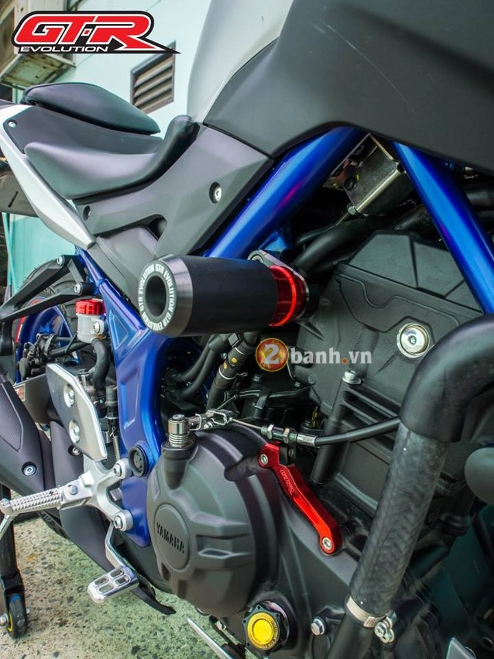 Yamaha mt-03 thể thao hơn sau khi qua tay biker thái