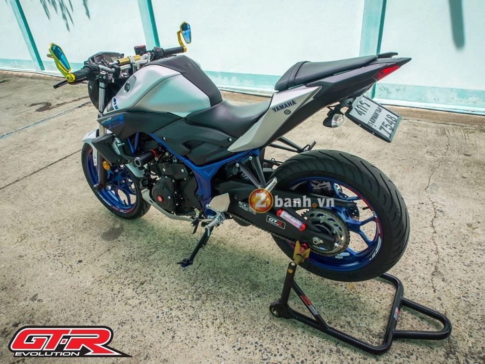 Yamaha mt-03 thể thao hơn sau khi qua tay biker thái