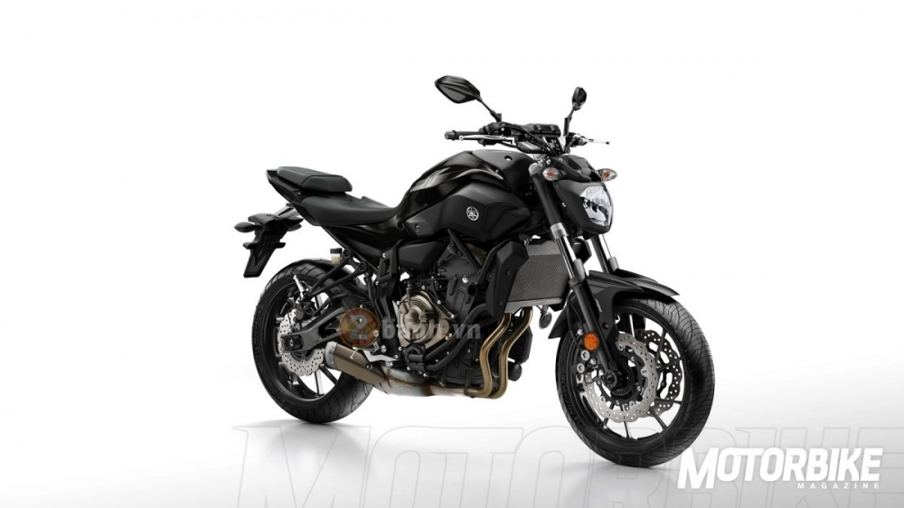 Yamaha mt-07 2017 chính thức ra mắt với 4 sắc màu mới