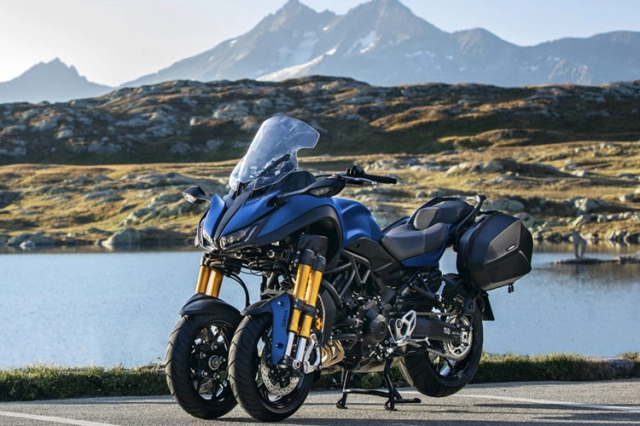 Yamaha niken gt 2019 - môtô 3 bánh độc đáo phiên bản dành cho phượt thủ