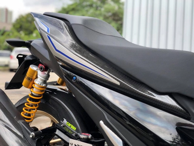 Yamaha nvx độ nâng cấp bằng dàn công nghệ carbon fiber