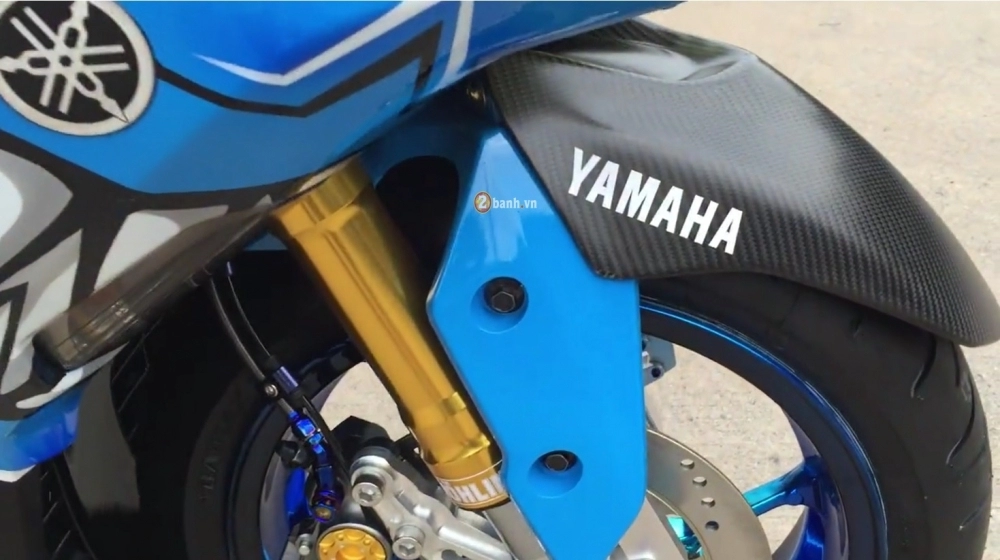 Yamaha nvx độ tận răng với phiên bản cá mập biển xanh