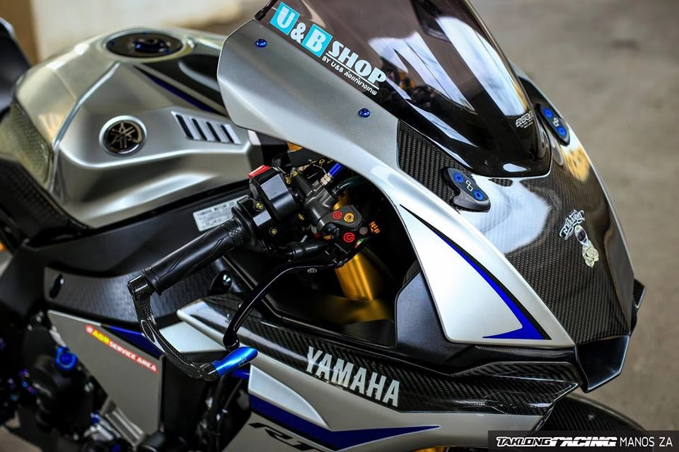 Yamaha r1m siêu mô tô giới hạn độ cuốn hút với dàn option hạng nặng