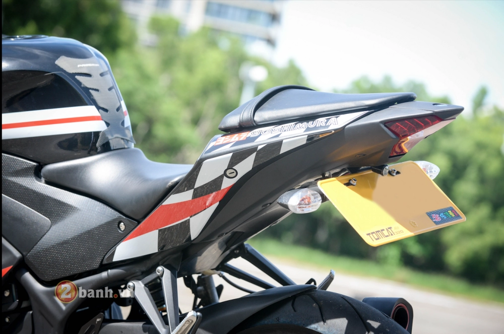Yamaha r3 bản nâng cấp đầy hiệu năng và ấn tượng của biker đài loan