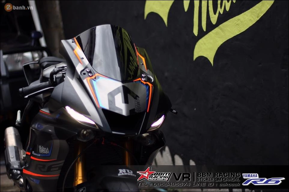 Yamaha r6 bản độ xuất thần từ bbm racing