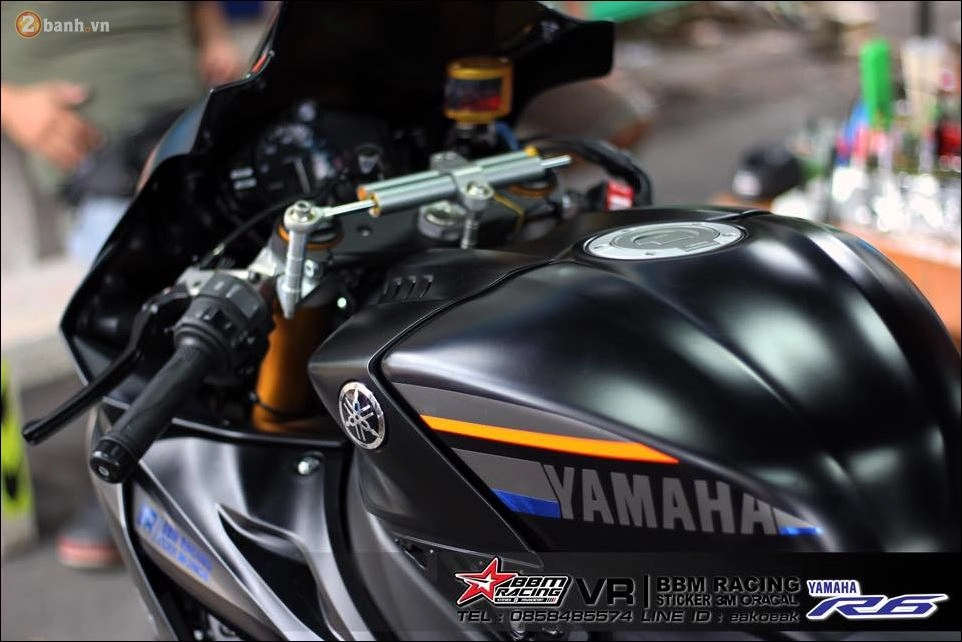 Yamaha r6 bản độ xuất thần từ bbm racing