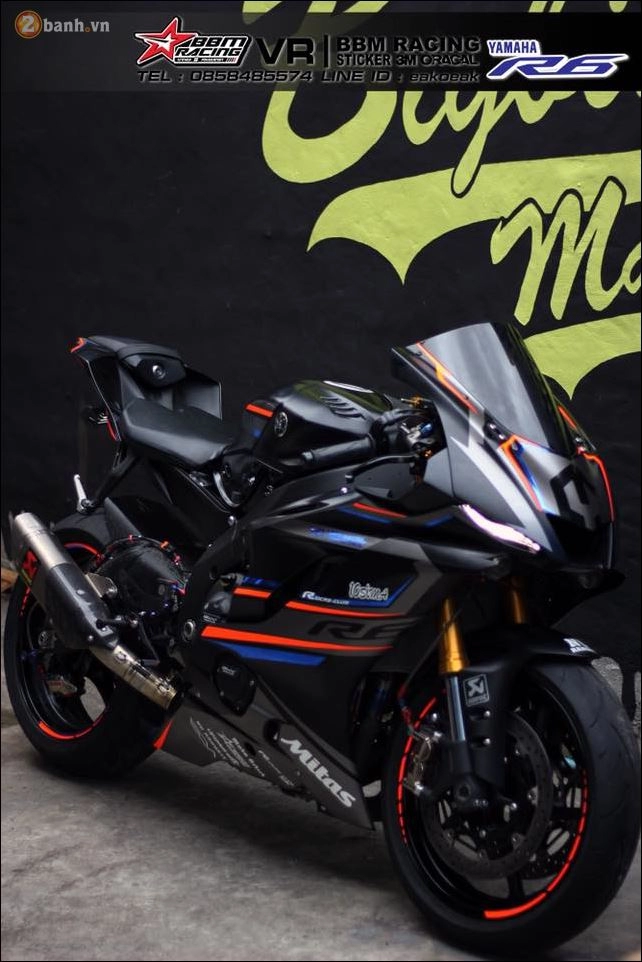 Yamaha r6 bản độ xuất thần từ bbm racing