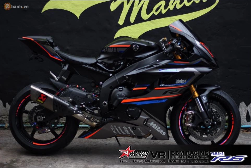 Yamaha r6 bản độ xuất thần từ bbm racing