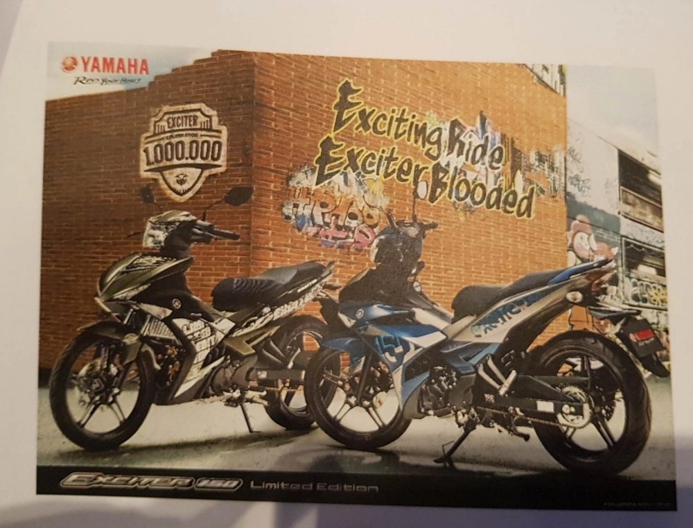 Yamaha ra mắt bộ đôi exciter 150 phiên bản đặc biệt nhân sự kiện kỉ niệm 1000000 exciter tại vn