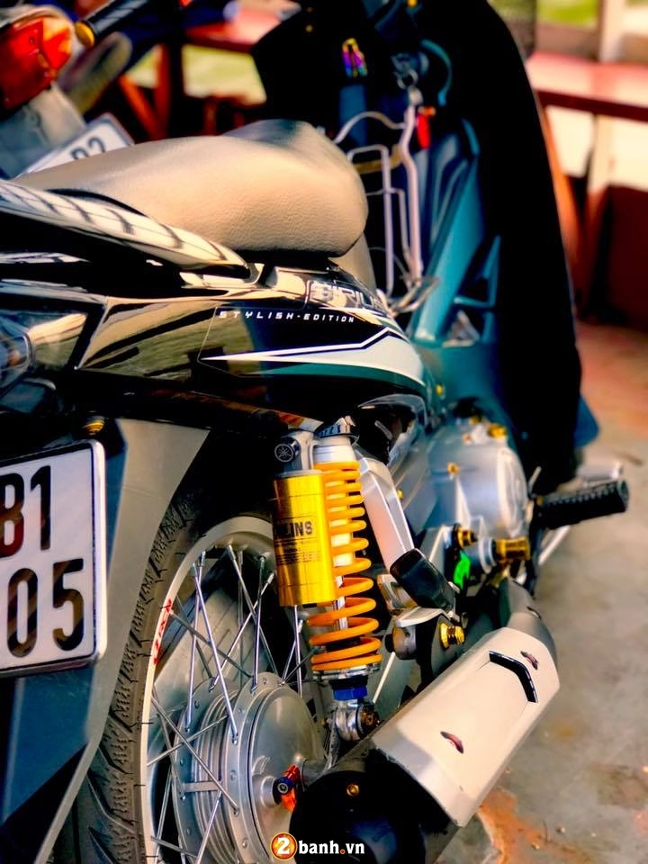 Yamaha sirius bản độ phong cách đơn giản của biker vĩnh long