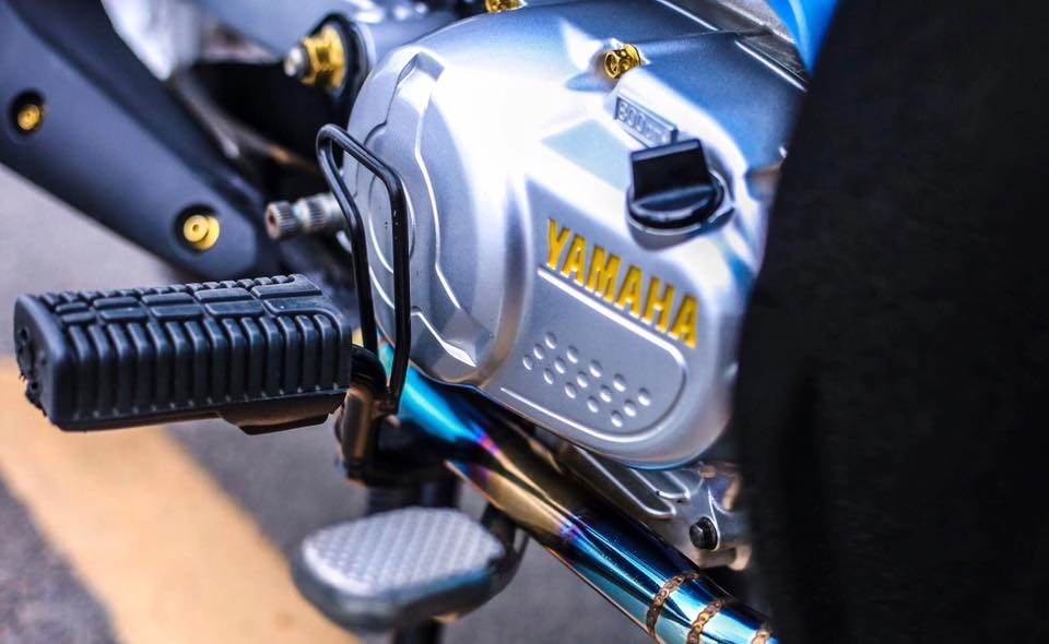 Yamaha sirius độ kiểng đầy phong độ của biker kiên giang