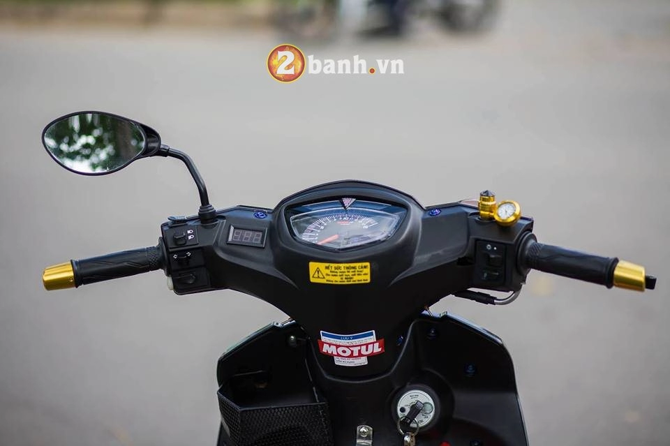 Yamaha sirius độ thu hút ánh nhìn với loạt đồ chơi kiểng của biker an giang