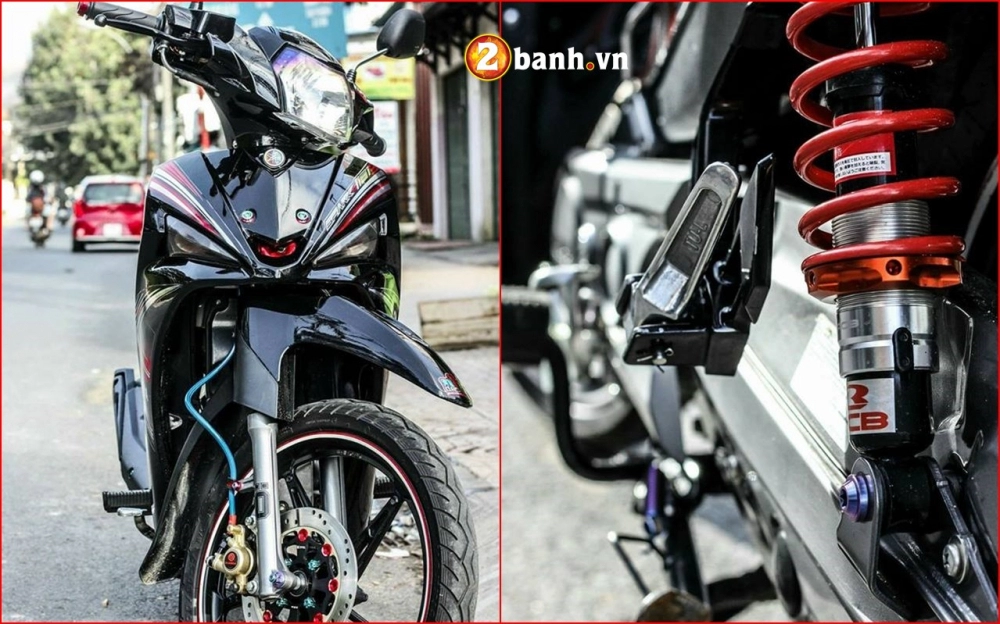 Yamaha sirius fi độ nhẹ tạo sức hút của biker lâm đồng