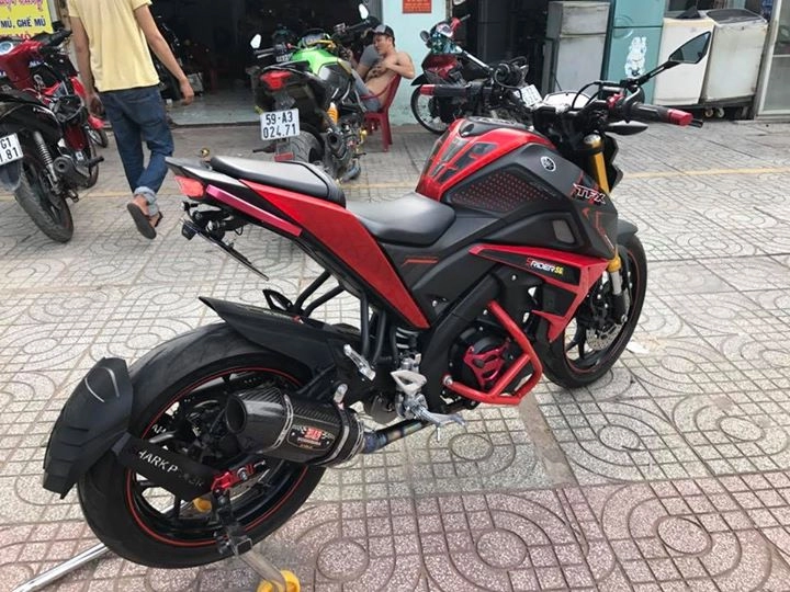 Yamaha tfx 150 kiểng nhẹ đầy mạnh mẽ của biker sài gòn