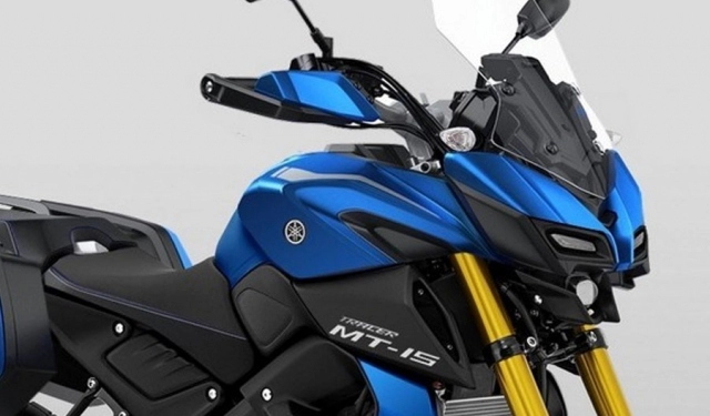 Yamaha tracer 155 xuất hiện hình ảnh render vô cùng ấn tượng