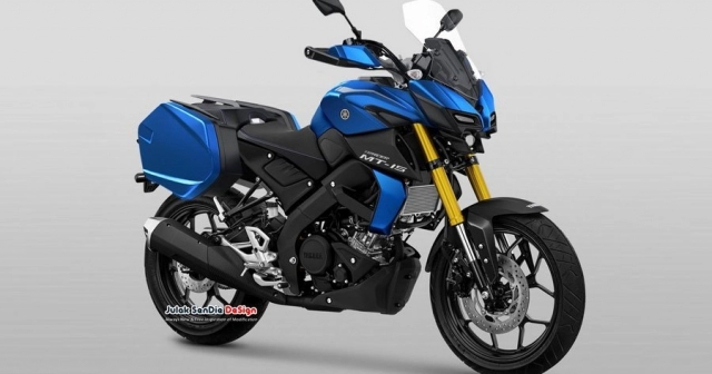 Yamaha tracer 155 xuất hiện hình ảnh render vô cùng ấn tượng