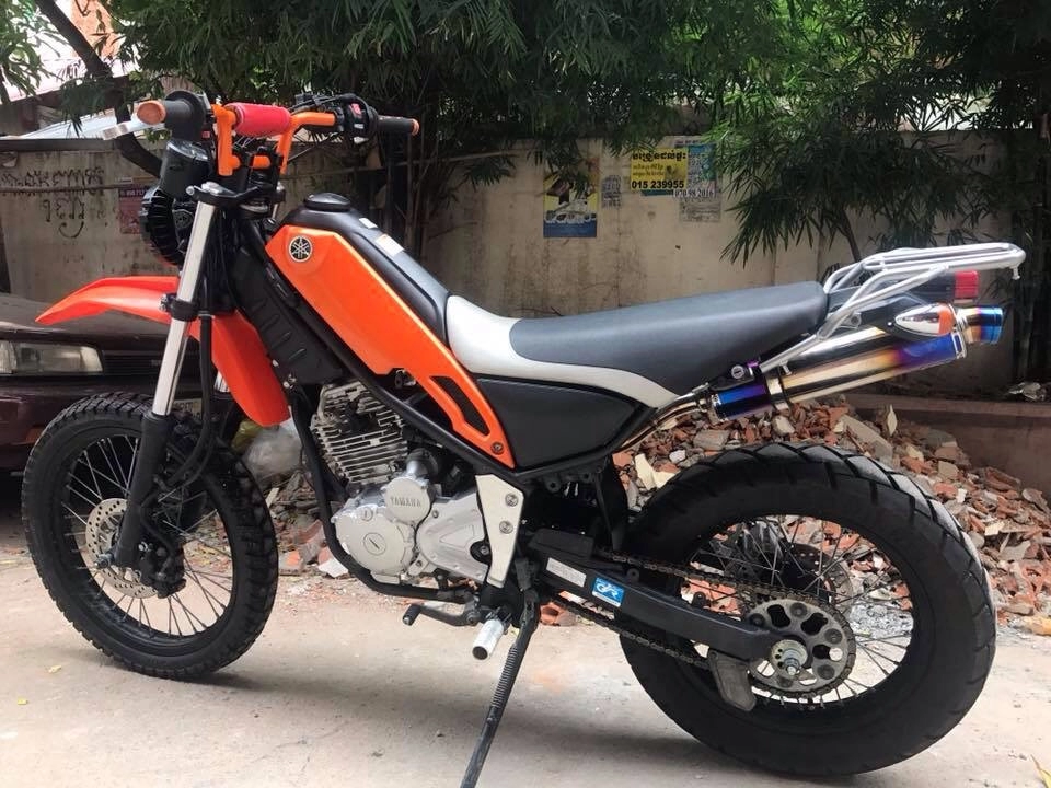 Yamaha tricker 250cc date 2008 xe bình xăng conchế cơ đt01203337064