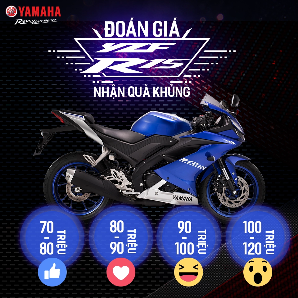 Yamaha việt nam hé lộ sẽ ra mắt r15 2018 trong thời gian tới