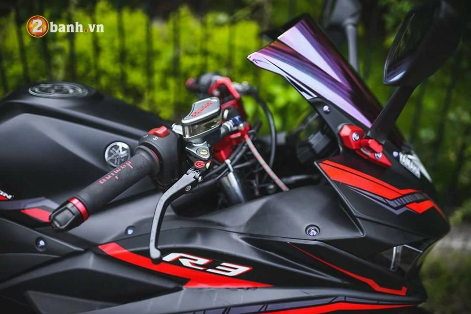 Yamaha yzf-r3 hoàn thiện trong bản độ full option của biker việt