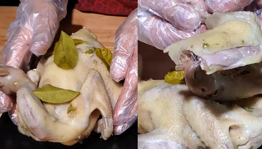 3 cách làm gà hấp muối da giòn vàng ươm thịt mềm ngọt thơm ngon khó cưỡng