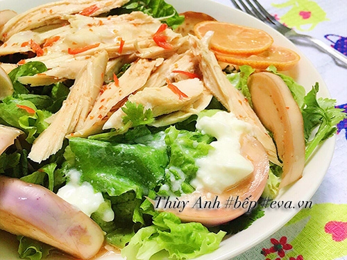 5 món salad gà giúp giảm mỡ thừa lấy lại vóc dáng cho chị em