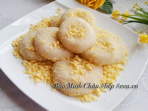 Bánh giầy đậu xanh dẻo ngon cho ngày giỗ tổ