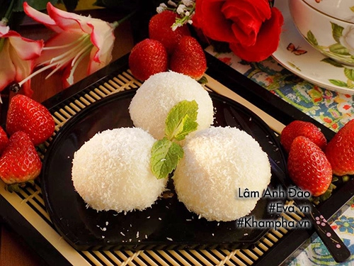 Bánh mochi trái cây tươi tuyệt ngon cho ngày hè