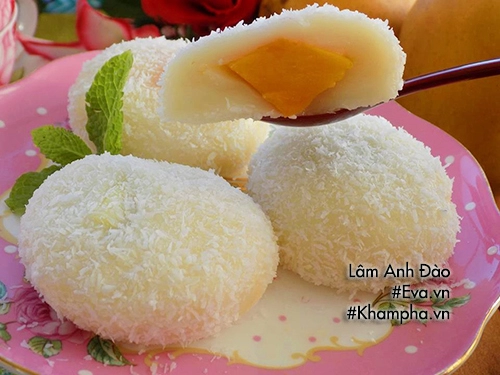 Bánh mochi trái cây tươi tuyệt ngon cho ngày hè