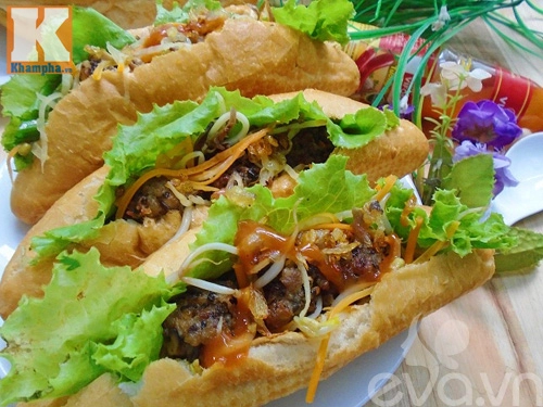 Bánh mỳ thịt viên nhanh gọn vào bữa sáng