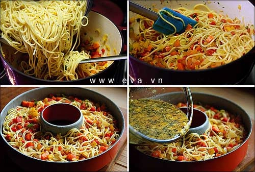 Bánh spaghetti kiểu ý thơm ngon