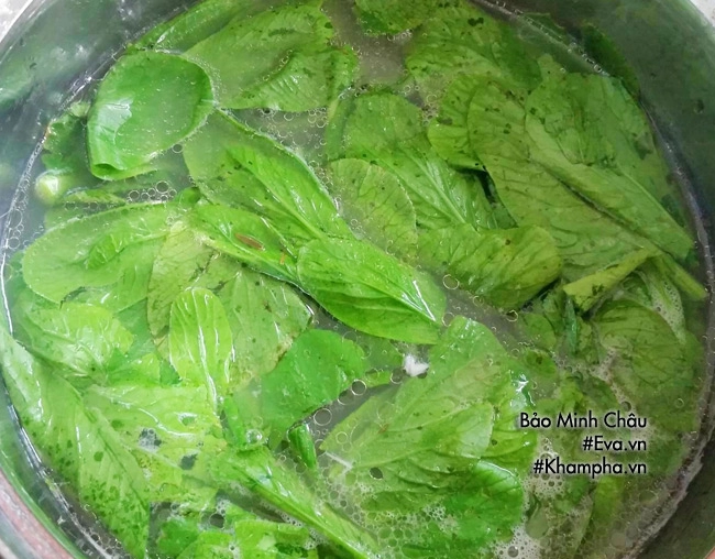 Bí quyết nấu canh rau cải cá rô đồng ngọt lịm tim không tanh nước