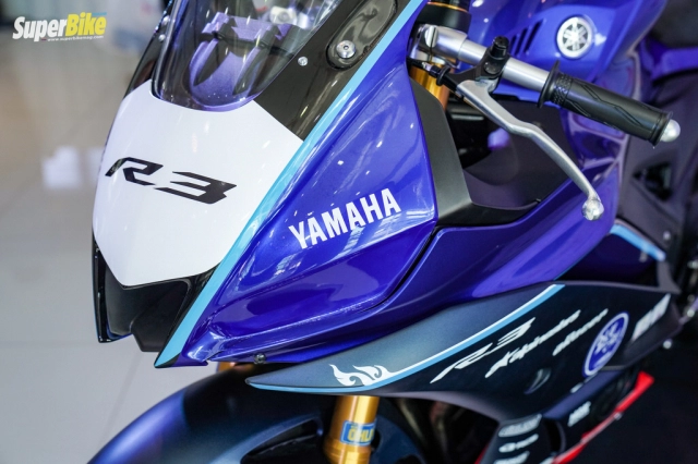 Chiêm ngưỡng dự án xe đua yamaha r3 blu cru thailand club