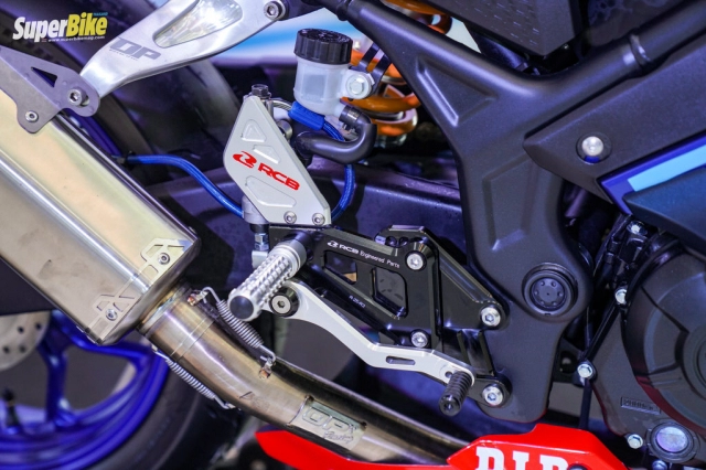 Chiêm ngưỡng dự án xe đua yamaha r3 blu cru thailand club