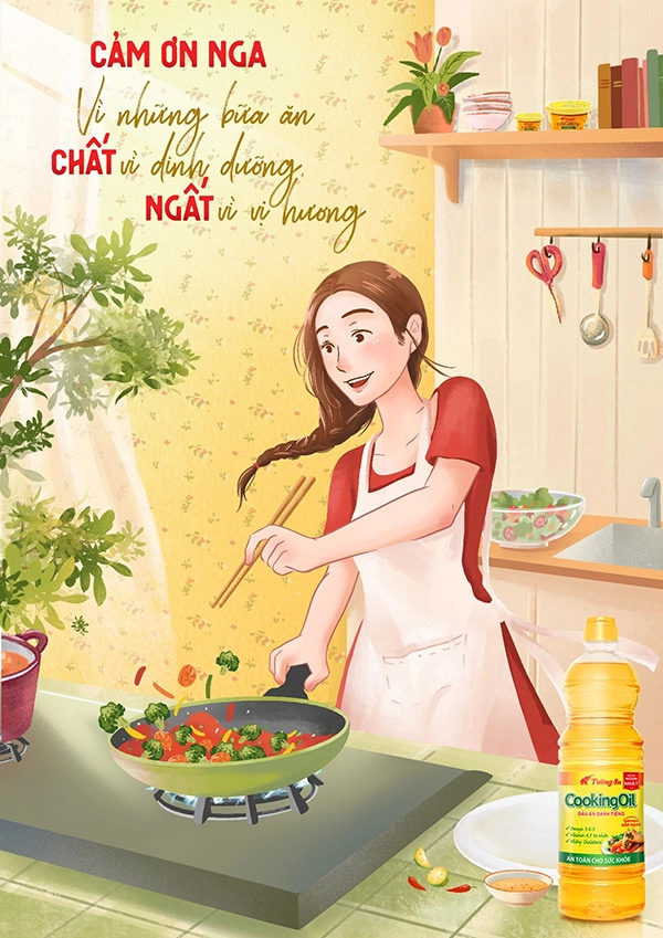 Có ai thấu hiểu người nội trợ như tường an cookingoil bí quyết giòn ngon cùng năm tháng