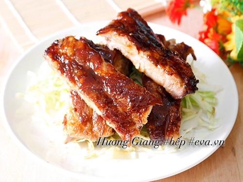 Cuối tuần làm sườn nướng bbq đãi cả nhà