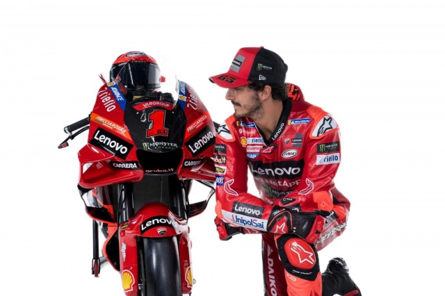 Đội đua ducati lenovo team motogp 2023 chính thức trình làng