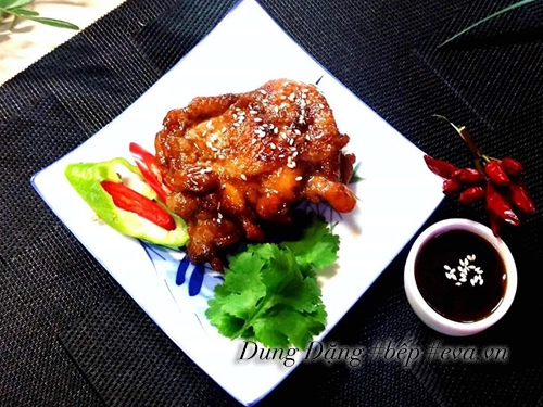 Đùi gà chiên sốt teriyaki tuyệt ngon cho cuối tuần