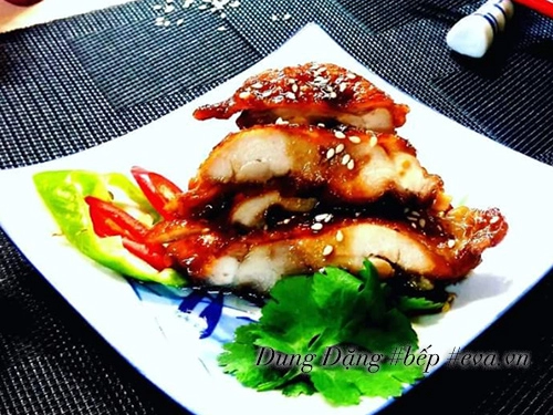 Đùi gà chiên sốt teriyaki tuyệt ngon cho cuối tuần