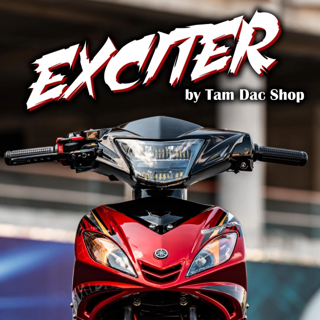 Exciter 135 sở hữu dàn đồ hiệu chất chơi đúng nghĩa