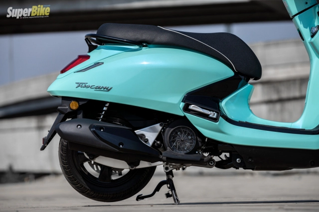 Gpx tuscany 150 vừa ra mắt đã bị gắn mác là đạo nhái vespa sprint